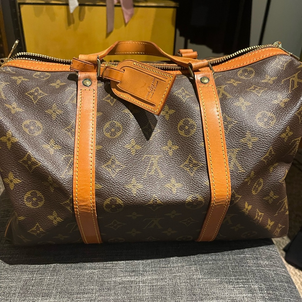 Vintage Authentic Louis Vuitton Sac 35